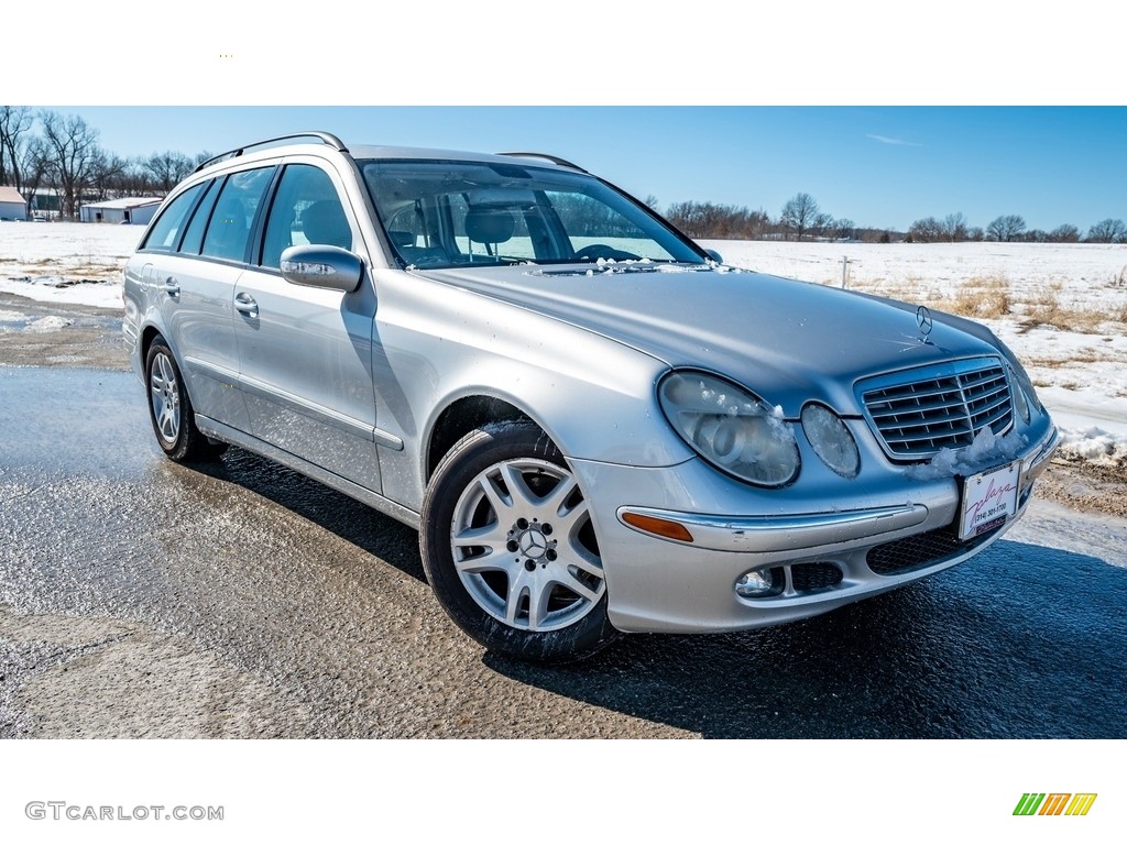 2006 E 350 Wagon - Brilliant Silver Metallic / Ash photo #1