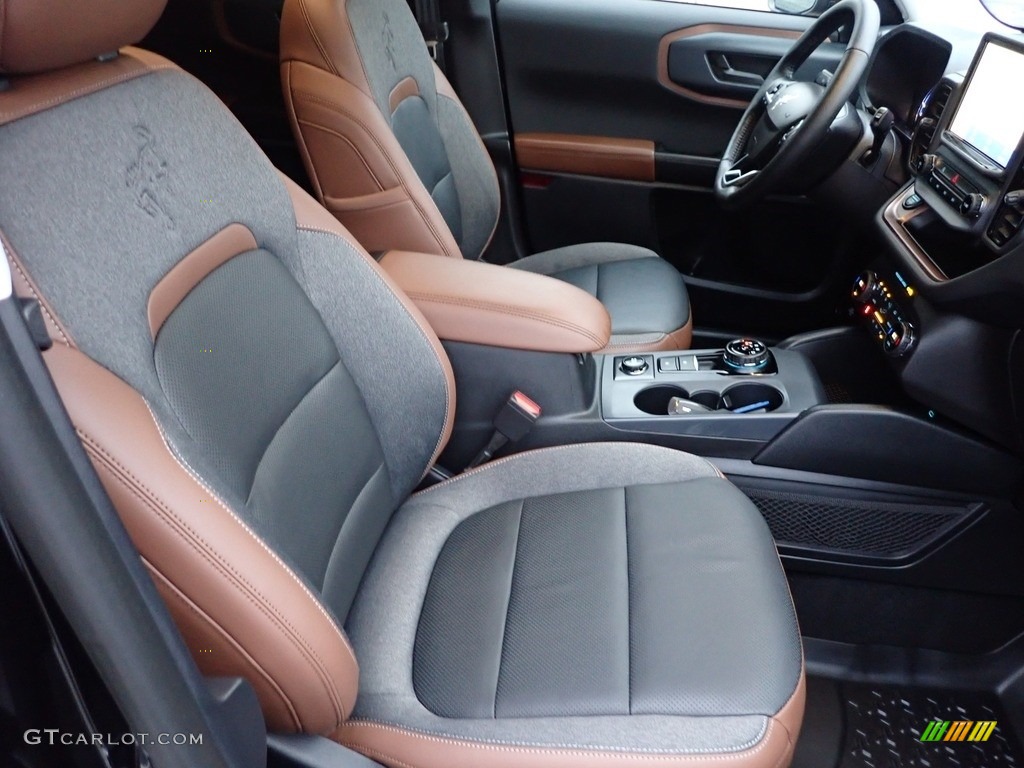 Ebony/Roast Interior 2021 Ford Bronco Sport Outer Banks 4x4 Photo #143713510