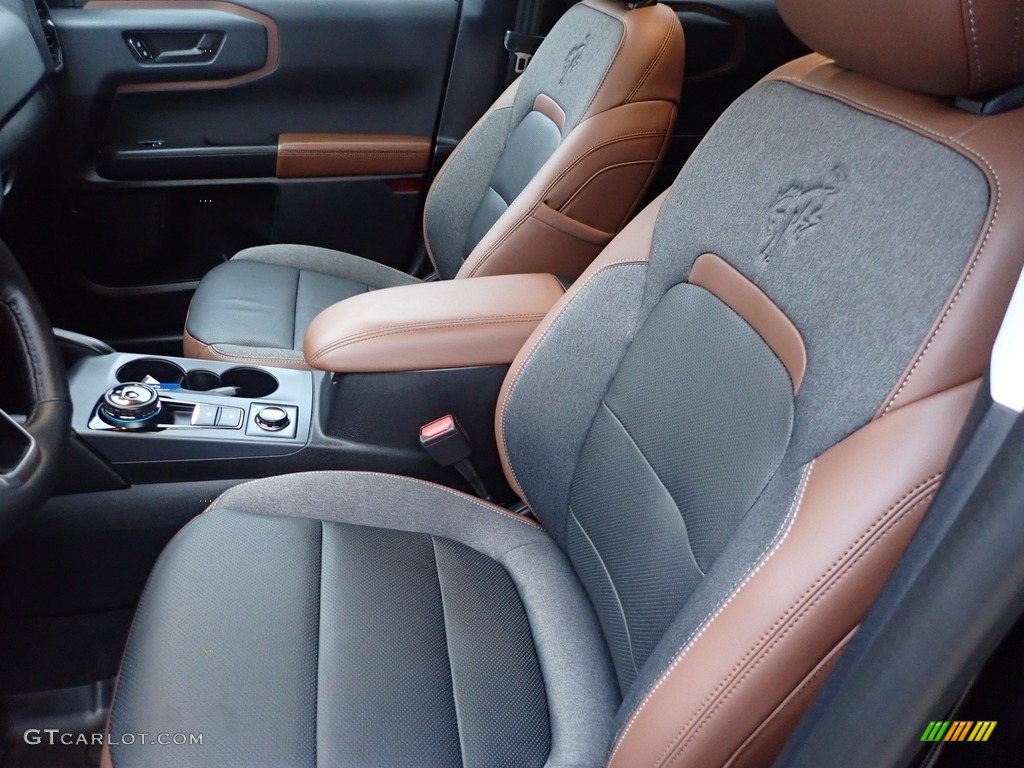 Ebony/Roast Interior 2021 Ford Bronco Sport Outer Banks 4x4 Photo #143713684