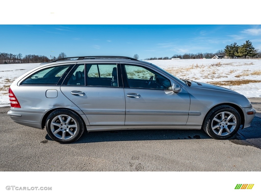 2005 C 240 Wagon - Brilliant Silver Metallic / Black photo #3