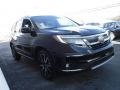 2019 Crystal Black Pearl Honda Pilot Touring AWD  photo #6