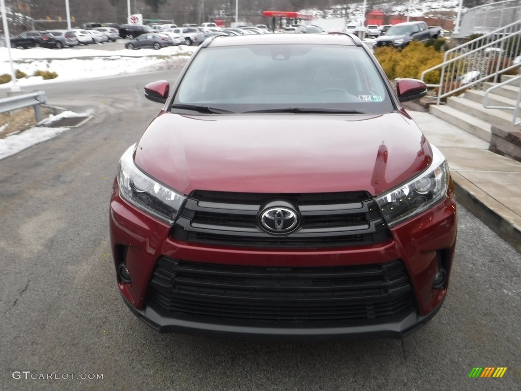 2019 Highlander SE AWD - Salsa Red Pearl / Black photo #11