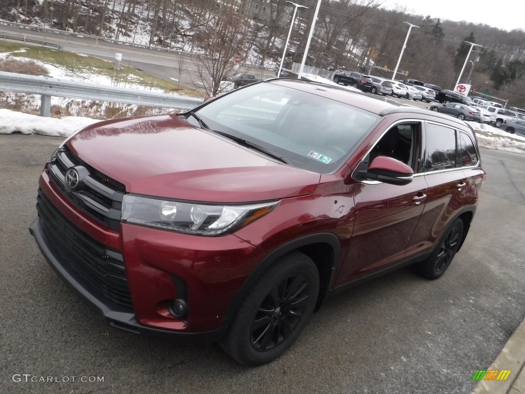 2019 Highlander SE AWD - Salsa Red Pearl / Black photo #12