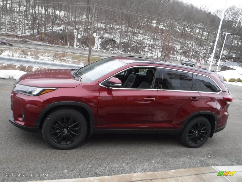 2019 Highlander SE AWD - Salsa Red Pearl / Black photo #13