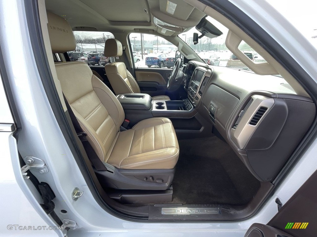 2017 Sierra 3500HD Denali Crew Cab 4x4 - Summit White / Cocoa/­Dark Sand photo #19