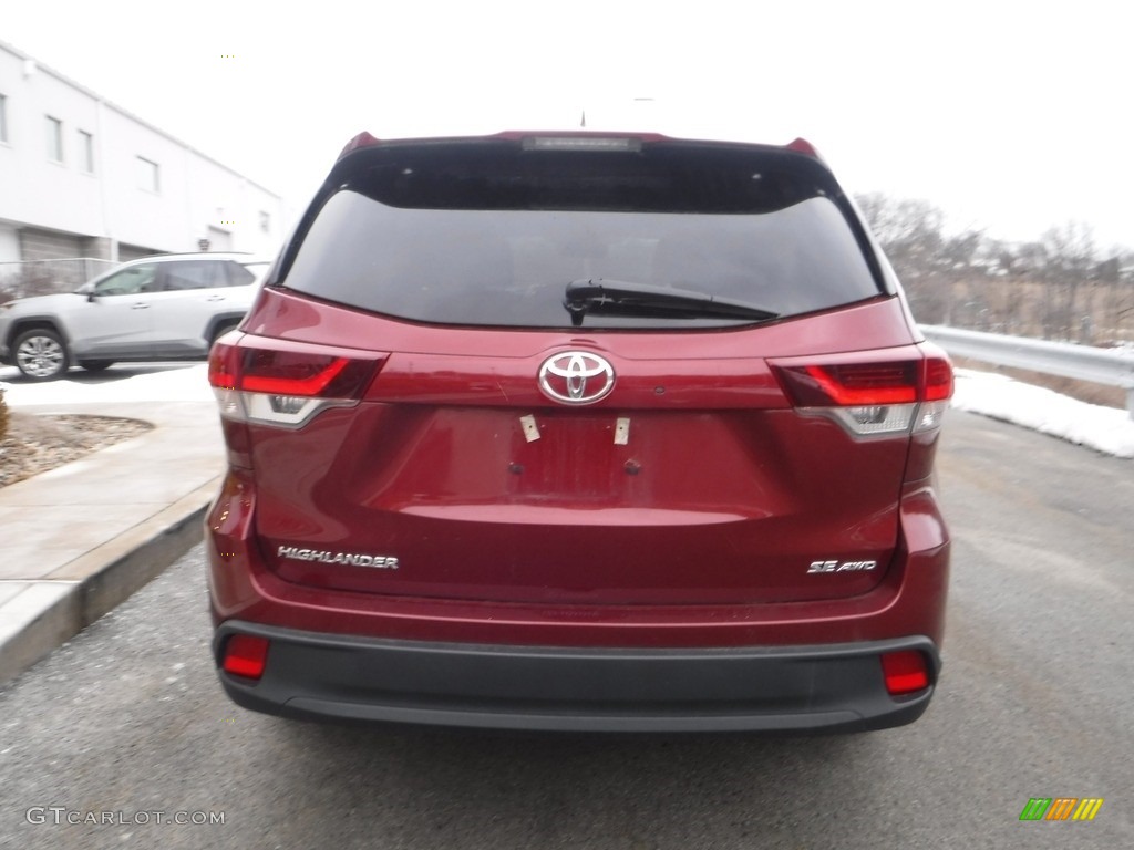 2019 Highlander SE AWD - Salsa Red Pearl / Black photo #16