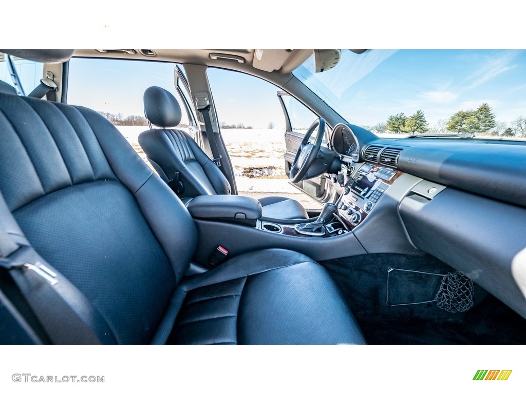 Black Interior 2005 Mercedes-Benz C 240 Wagon Photo #143714368