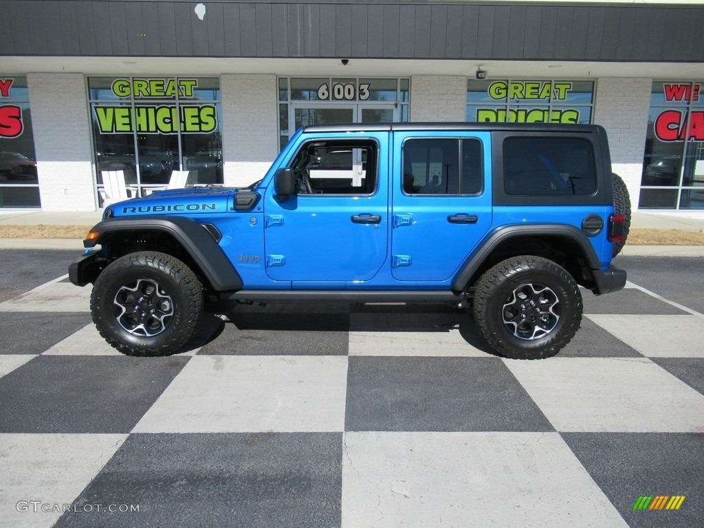 Hydro Blue Pearl Jeep Wrangler Unlimited