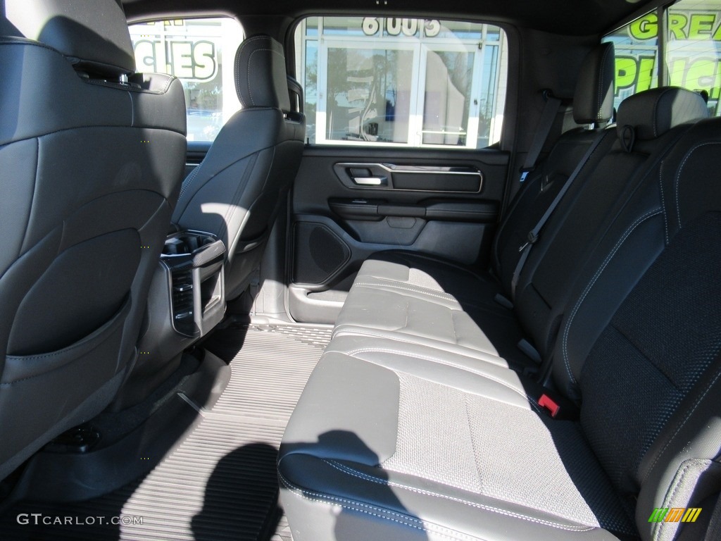 2021 1500 Rebel Crew Cab 4x4 - Hydro Blue Pearl / Black photo #12