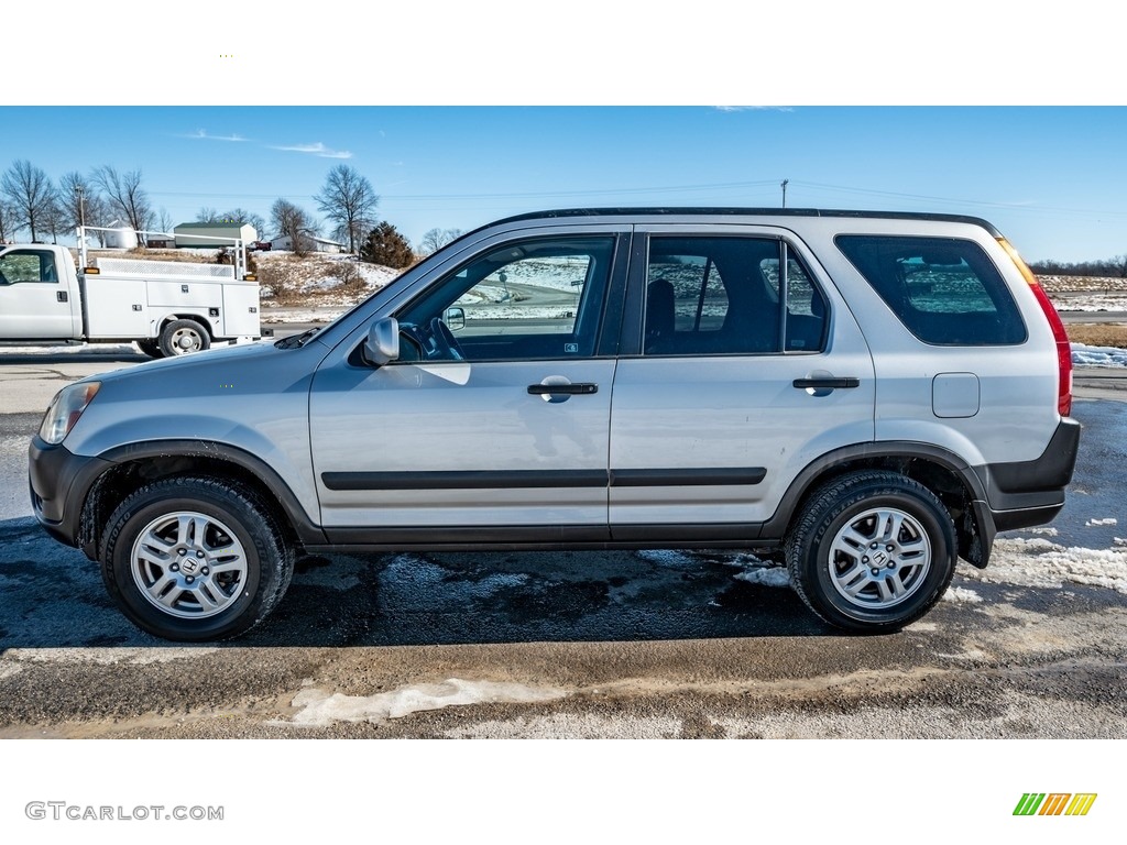 2004 CR-V EX 4WD - Satin Silver Metallic / Black photo #7