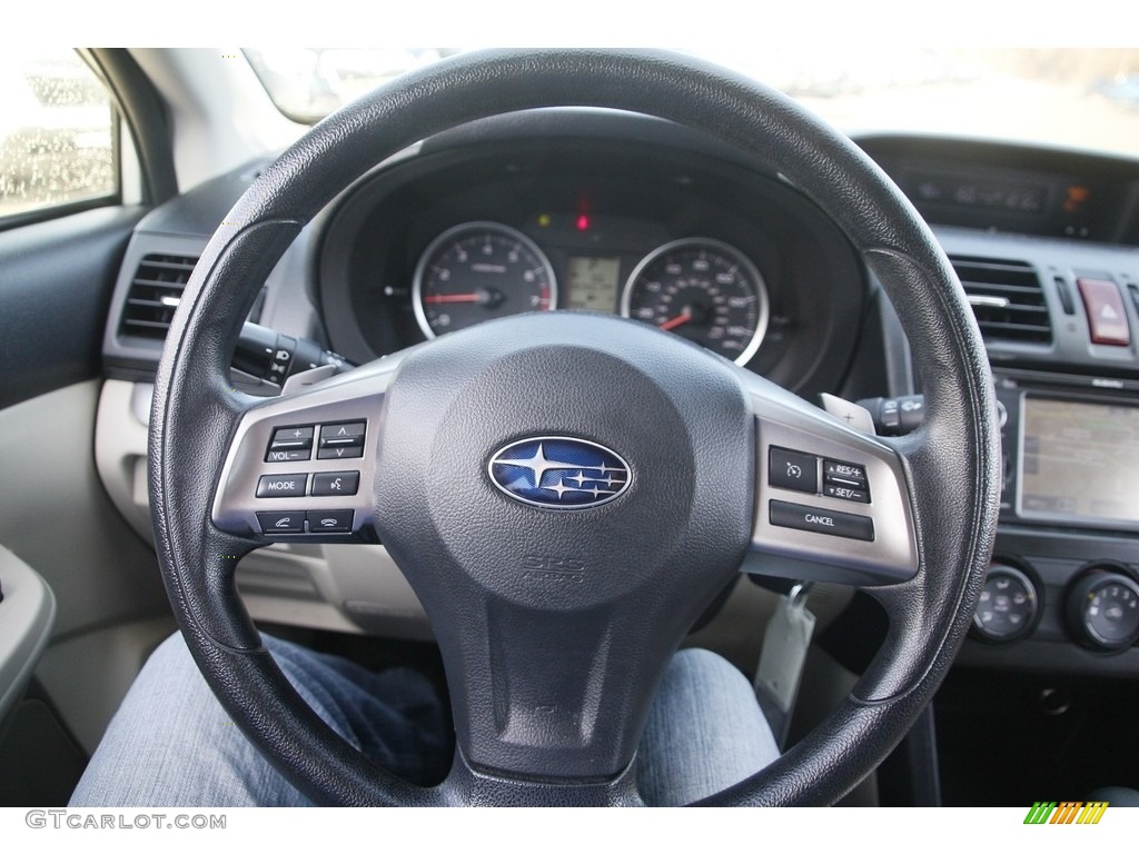 2014 XV Crosstrek 2.0i Premium - Satin White Pearl / Ivory photo #19