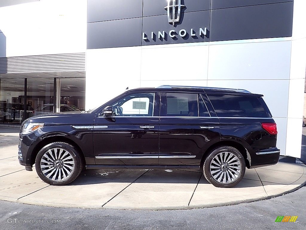 Infinite Black Metallic 2019 Lincoln Navigator Reserve 4x4 Exterior Photo #143717212