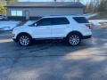 White Platinum 2017 Ford Explorer Limited 4WD