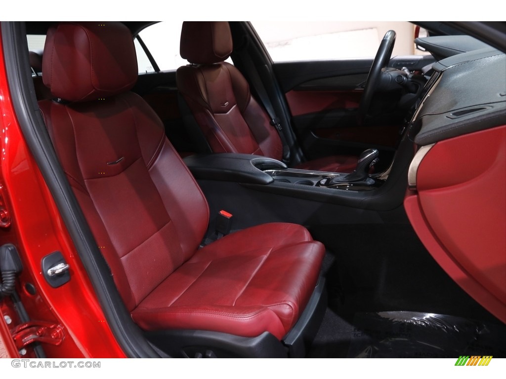 2014 ATS 2.0L Turbo AWD - Red Obsession Tintcoat / Morello Red/Jet Black photo #15