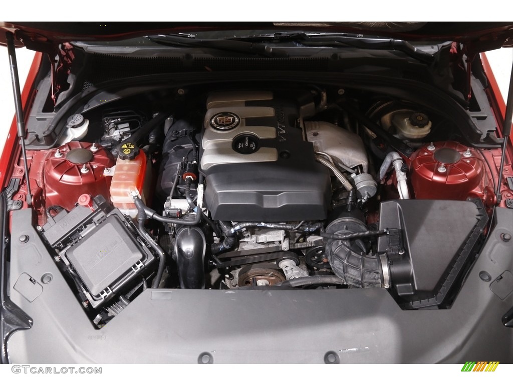 2014 ATS 2.0L Turbo AWD - Red Obsession Tintcoat / Morello Red/Jet Black photo #19