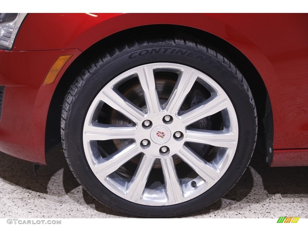2014 ATS 2.0L Turbo AWD - Red Obsession Tintcoat / Morello Red/Jet Black photo #20