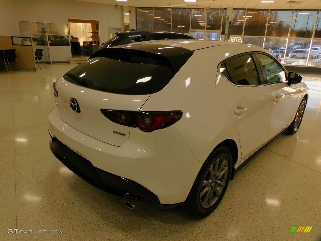 2022 Mazda3 2.5 S Hatchback - Snowflake White Pearl Mica / Black photo #2