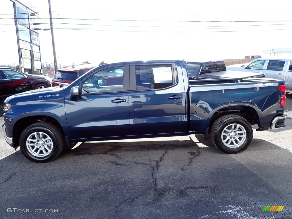 2022 Silverado 1500 Limited LT Crew Cab 4x4 - Northsky Blue Metallic / Jet Black photo #6