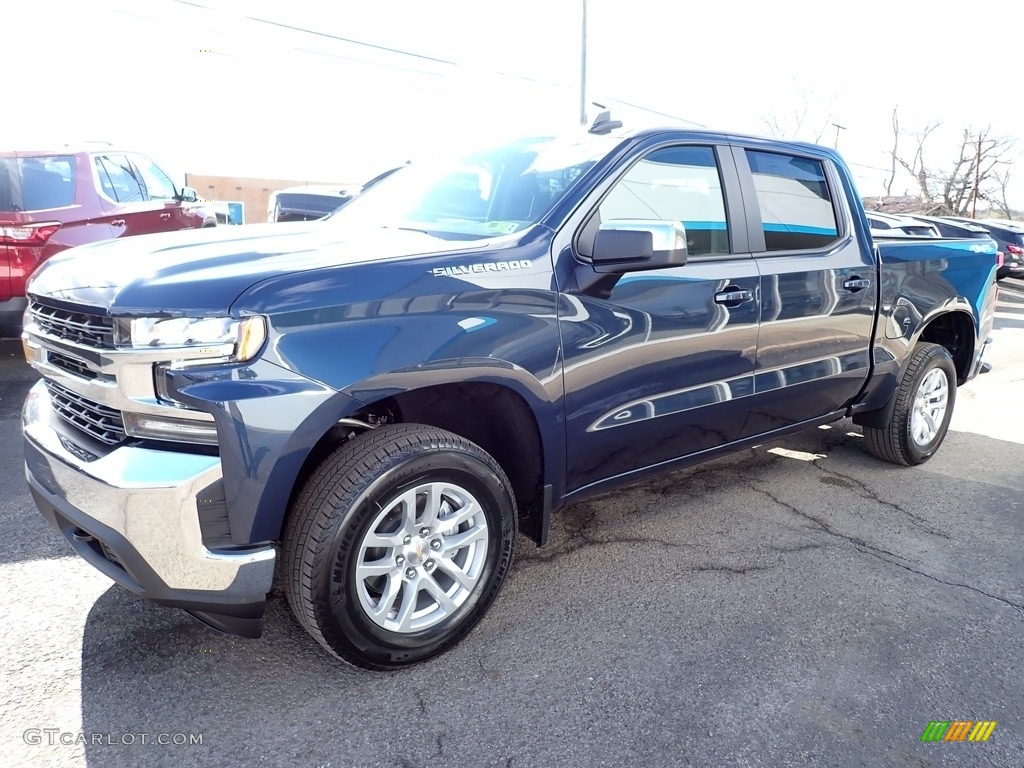 2022 Silverado 1500 Limited LT Crew Cab 4x4 - Northsky Blue Metallic / Jet Black photo #7