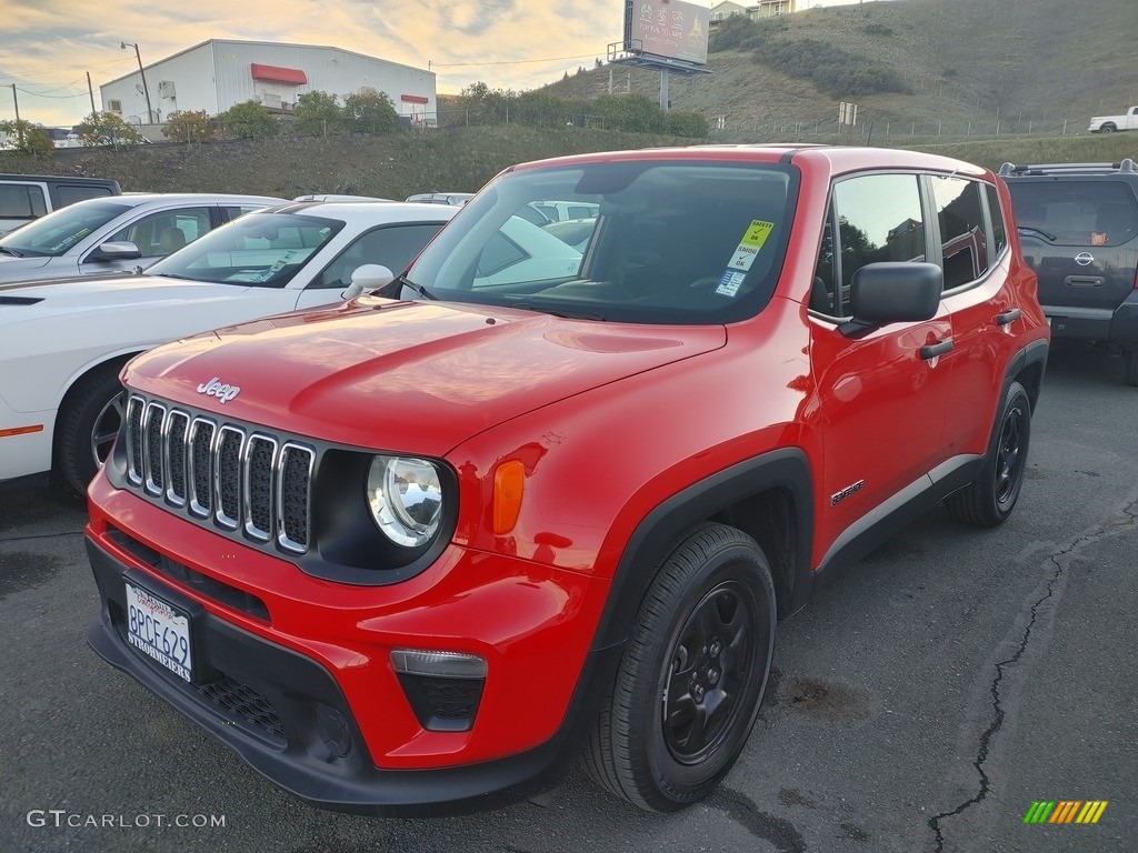 2019 Renegade Sport - Colorado Red / Black/Sandstorm photo #3