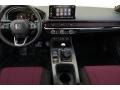 2022 Honda Civic Black/Red Interior Transmission Photo