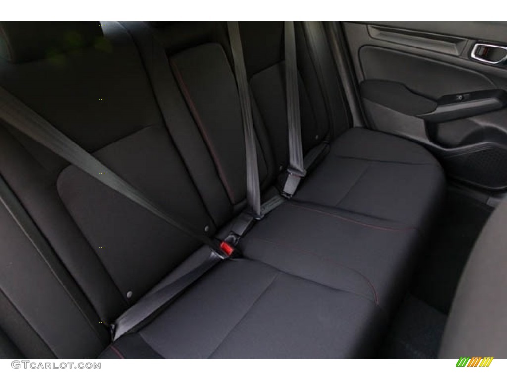 Black/Red Interior 2022 Honda Civic Si Sedan Photo #143721407