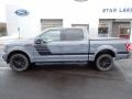 2019 Abyss Gray Ford F150 XLT Sport SuperCrew 4x4  photo #2