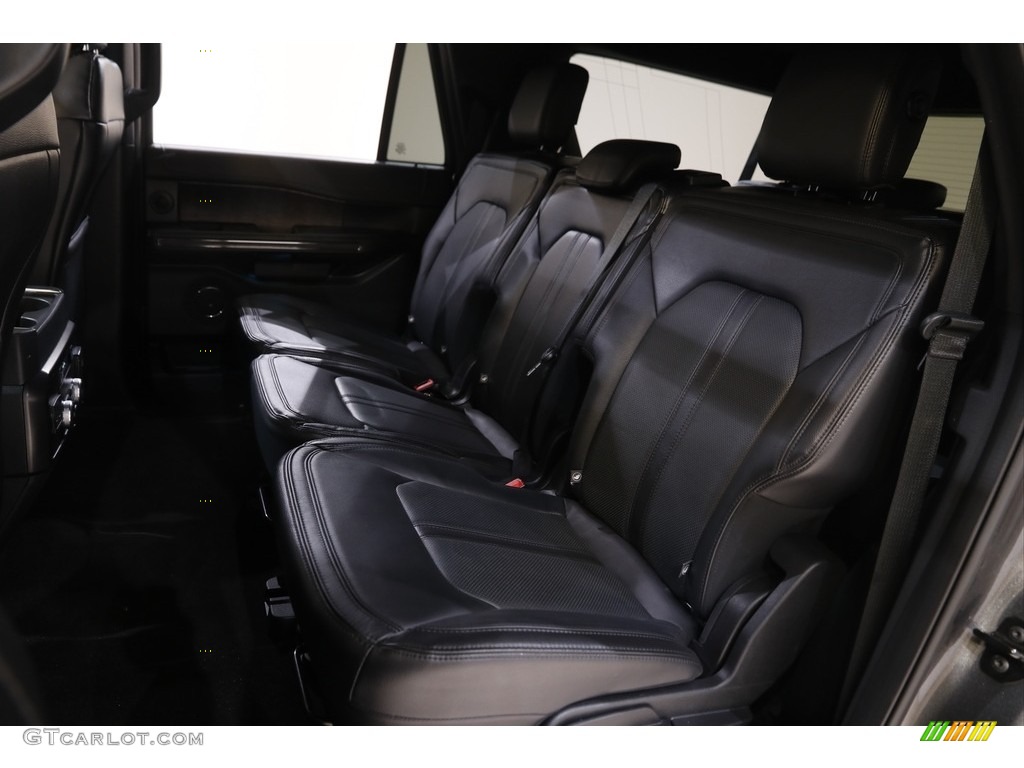Ebony Interior 2020 Ford Expedition Limited Max 4x4 Photo #143722145