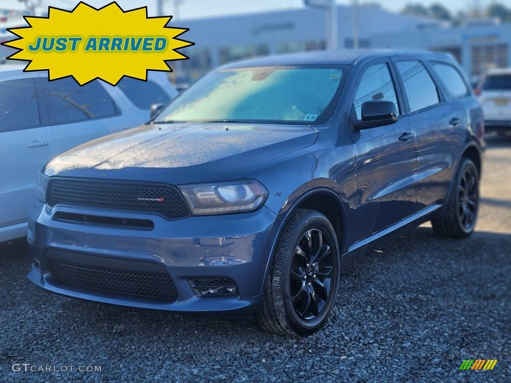 2020 Durango GT AWD - Reactor Blue Pearl / Black photo #1