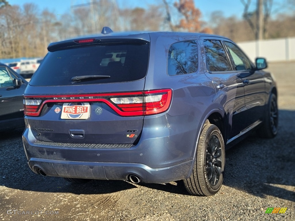 2020 Durango GT AWD - Reactor Blue Pearl / Black photo #3