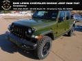 Sarge Green 2022 Jeep Gladiator Willys 4x4