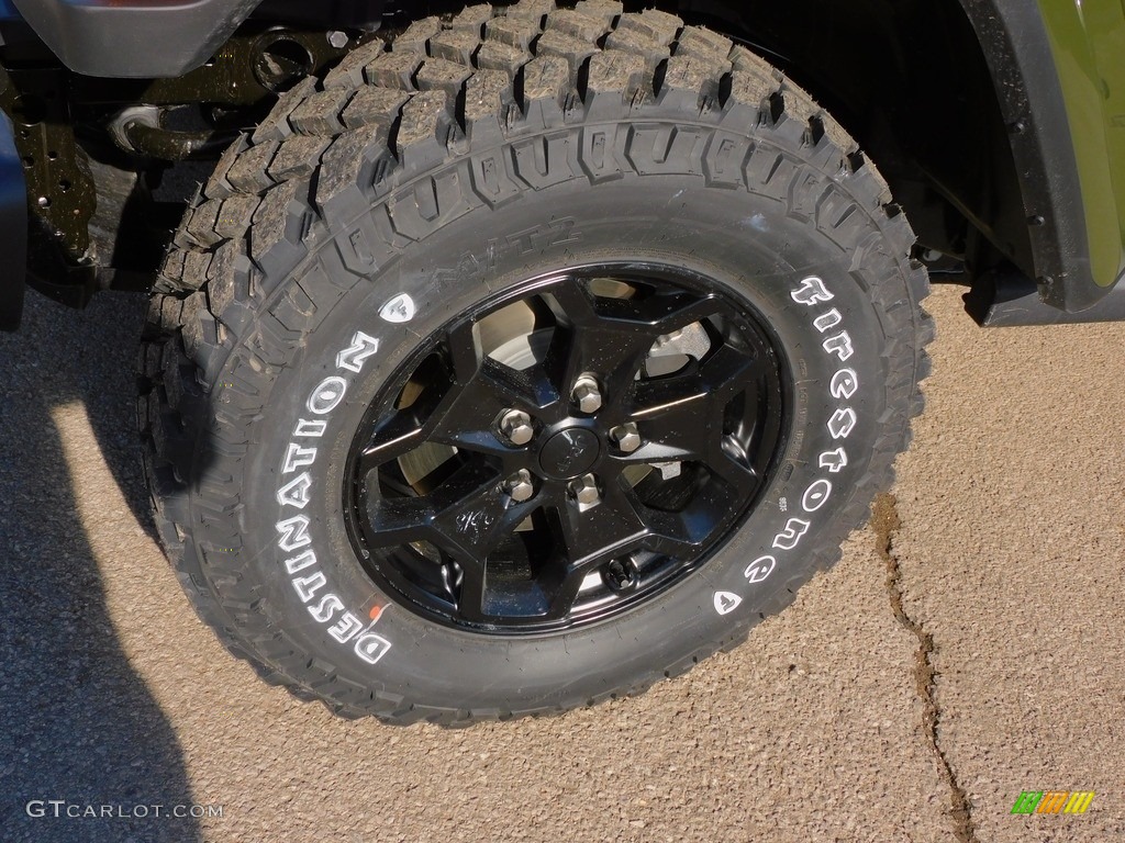 2022 Gladiator Willys 4x4 - Sarge Green / Black photo #10
