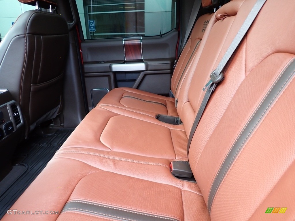 2021 F250 Super Duty King Ranch Crew Cab 4x4 - Rapid Red Metallic / Kingsville Antique/Java photo #10