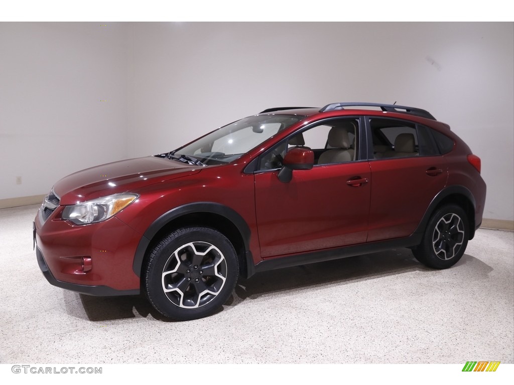 2013 XV Crosstrek 2.0 Premium - Venetian Red Pearl / Black photo #3