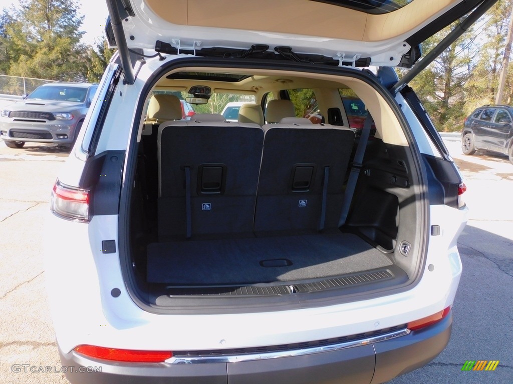 2022 Grand Cherokee L Limited 4x4 - Bright White / Global Black/Wicker Beige photo #7