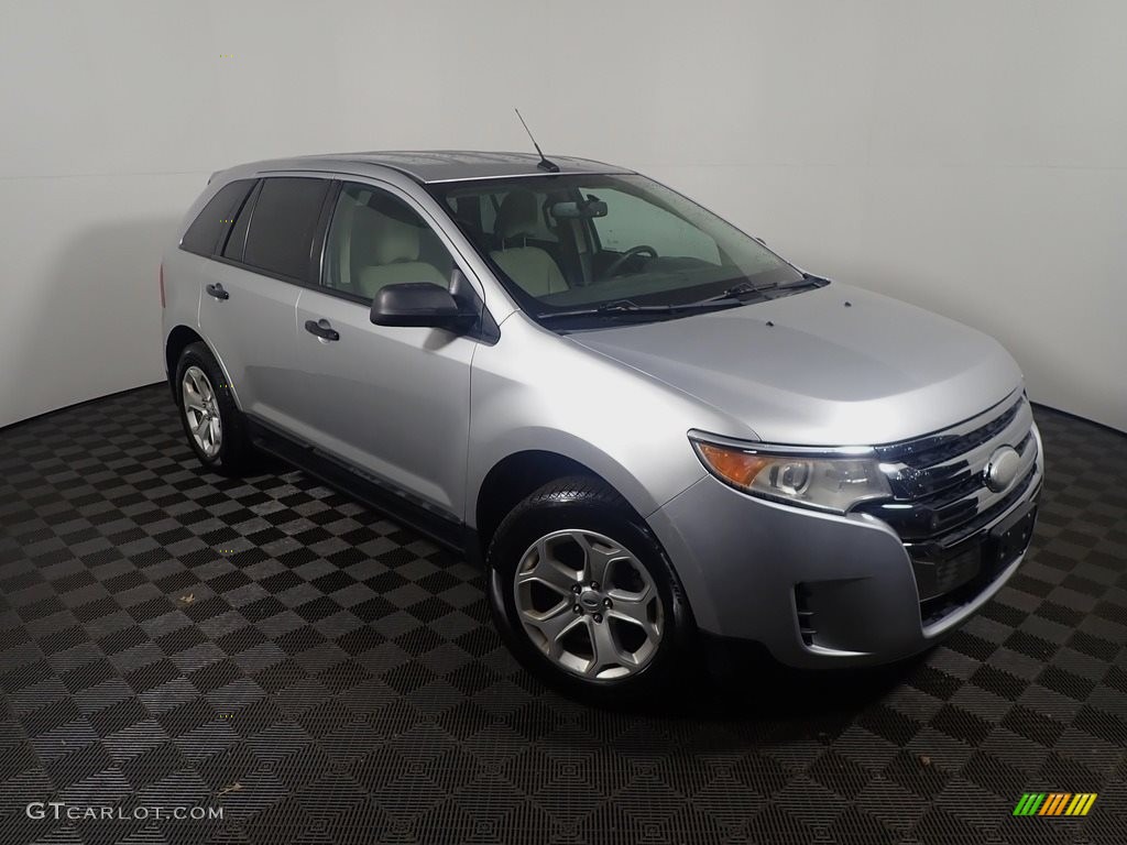 2012 Edge SE EcoBoost - Ingot Silver Metallic / Medium Light Stone photo #2