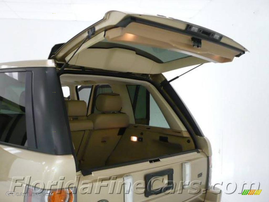 2004 Range Rover HSE - Maya Gold Metallic / Sand/Jet Black photo #11
