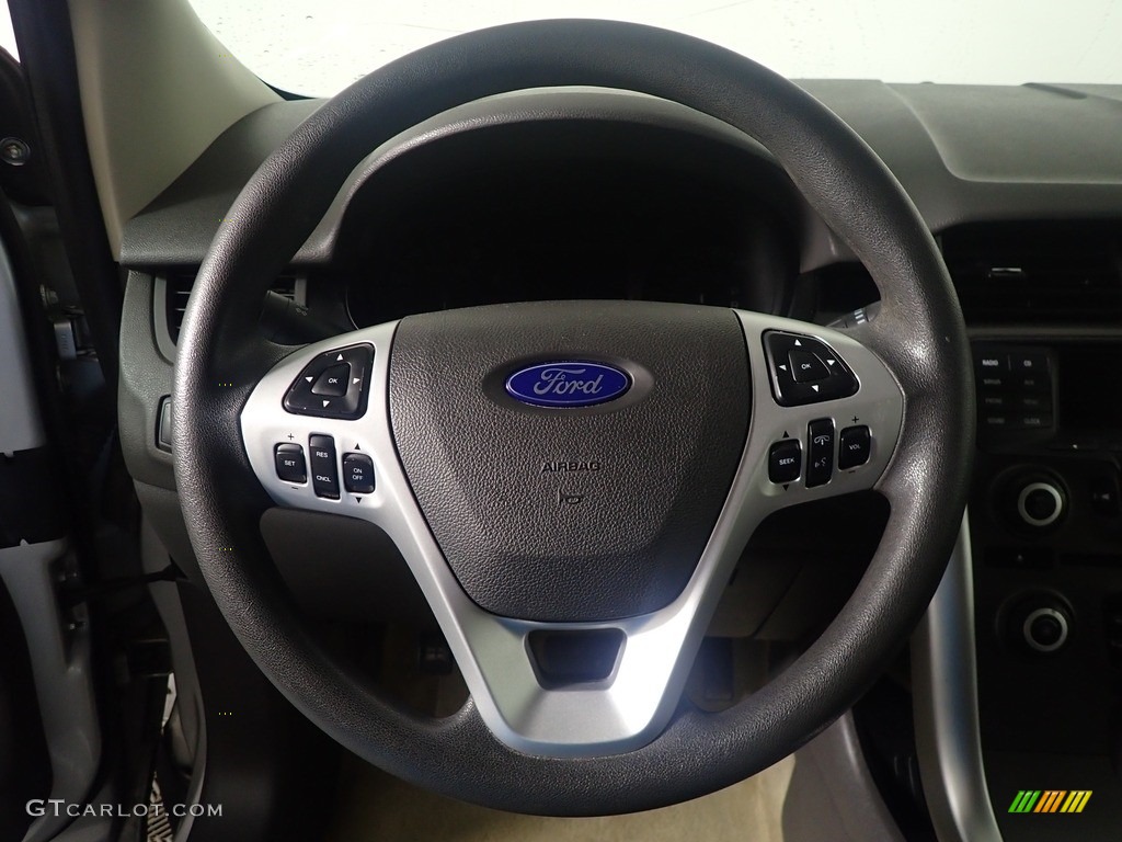 2012 Edge SE EcoBoost - Ingot Silver Metallic / Medium Light Stone photo #26