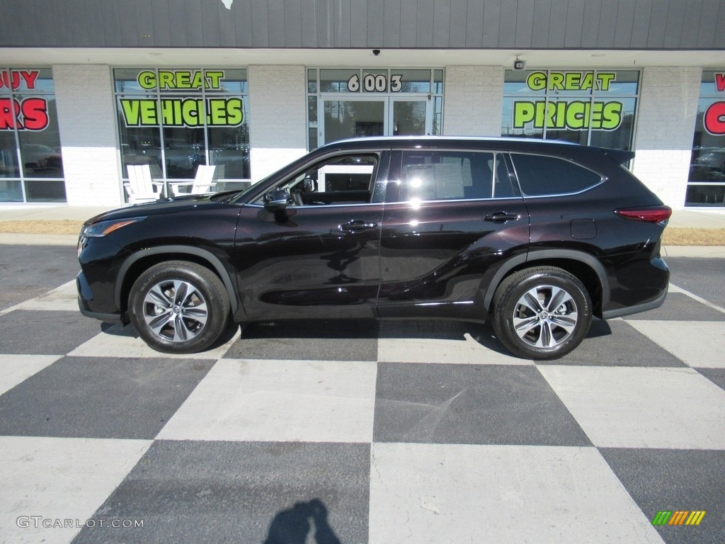 2021 Highlander XLE - Opulent Amber / Harvest Beige photo #1