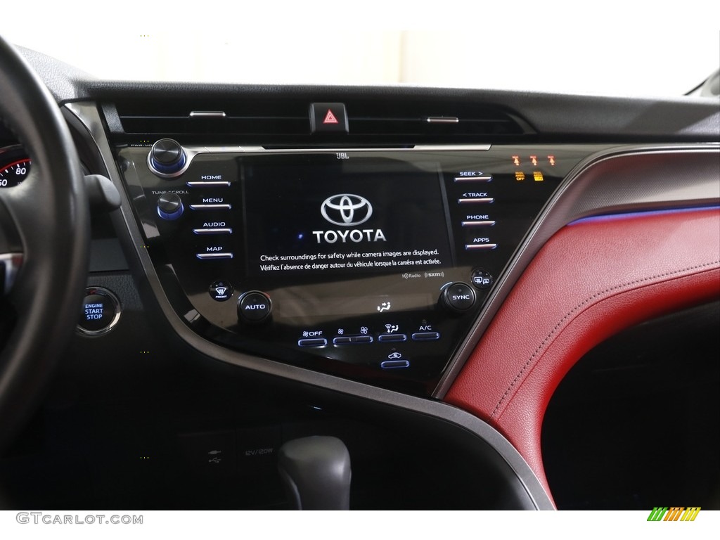 2019 Camry XSE - Celestial Silver Metallic / Red photo #9