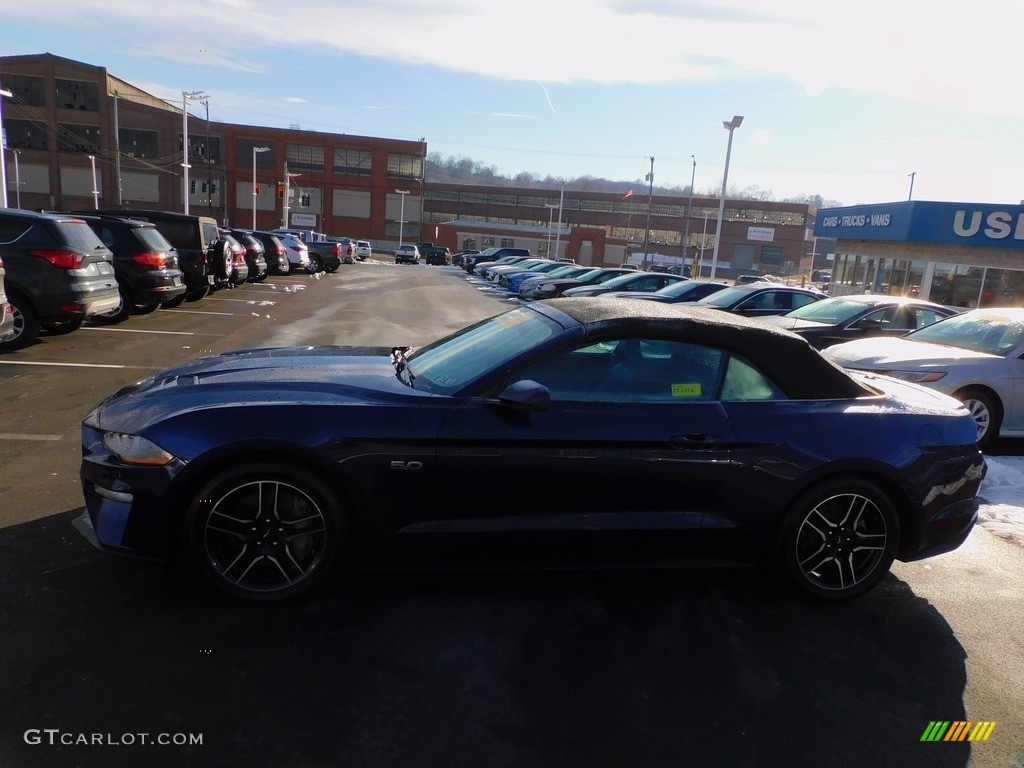 2019 Mustang GT Premium Convertible - Kona Blue / Ebony photo #6