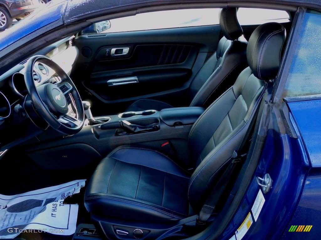 2019 Mustang GT Premium Convertible - Kona Blue / Ebony photo #11