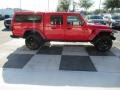 2020 Firecracker Red Jeep Gladiator Rubicon 4x4  photo #3