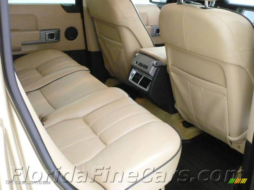 2004 Range Rover HSE - Maya Gold Metallic / Sand/Jet Black photo #16