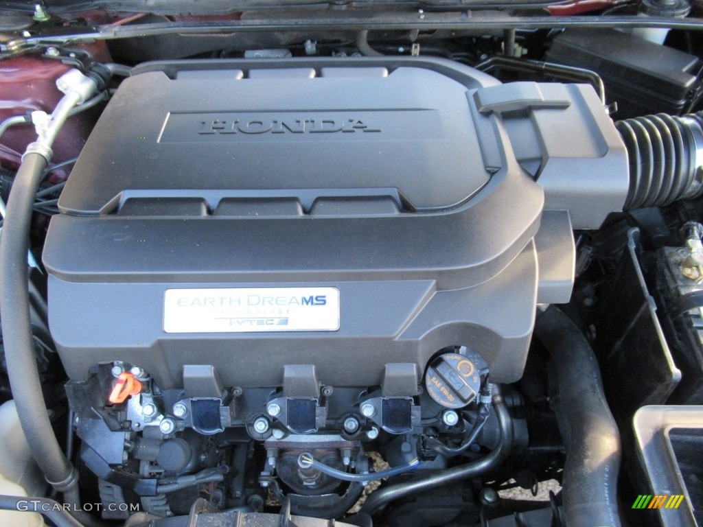 2014 Accord EX-L V6 Sedan - Basque Red Pearl II / Ivory photo #6