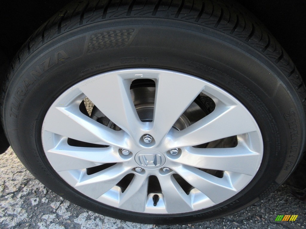 2014 Accord EX-L V6 Sedan - Basque Red Pearl II / Ivory photo #7