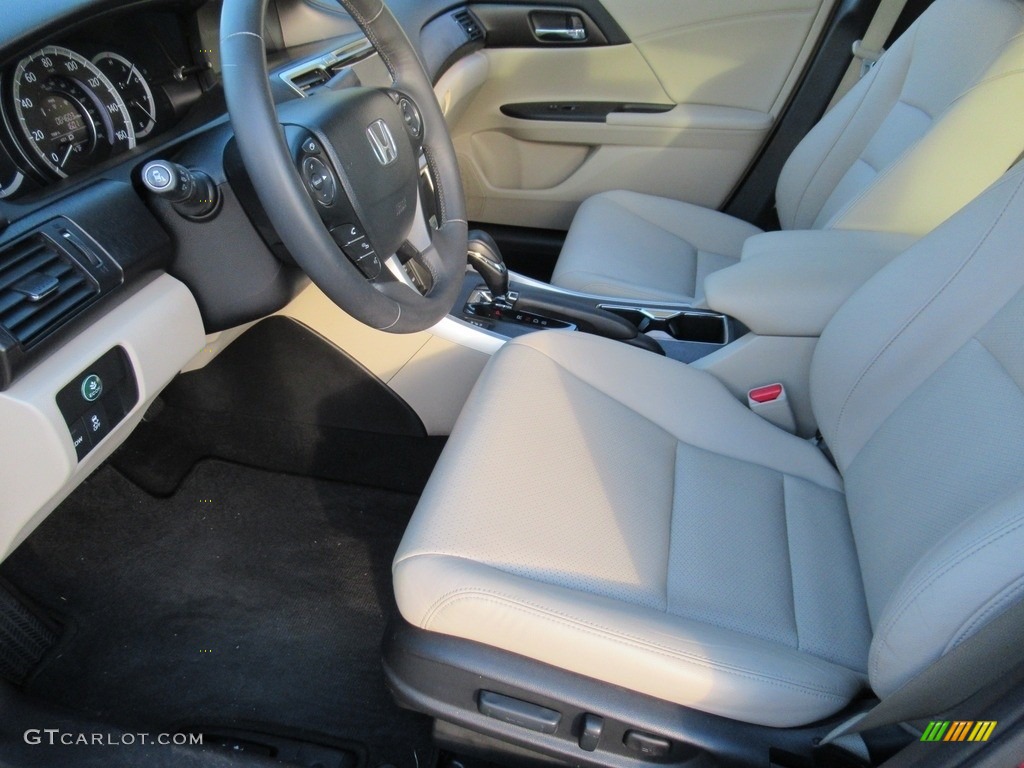 2014 Accord EX-L V6 Sedan - Basque Red Pearl II / Ivory photo #10