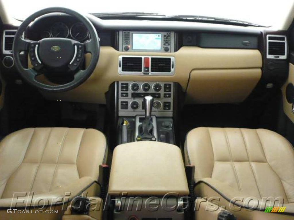 2004 Range Rover HSE - Maya Gold Metallic / Sand/Jet Black photo #17