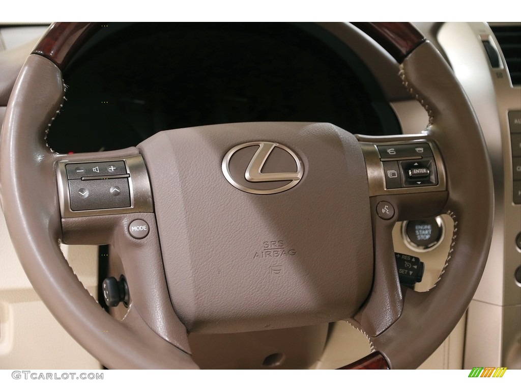 2016 Lexus GX 460 Ecru Steering Wheel Photo #143725571