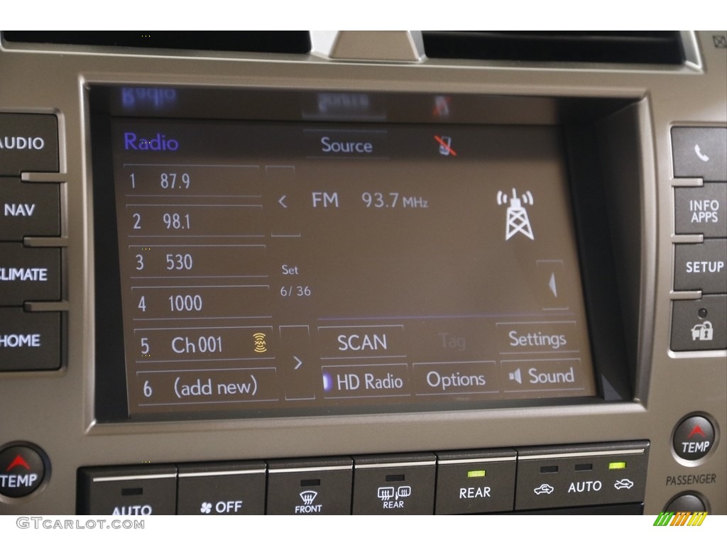 2016 Lexus GX 460 Audio System Photos